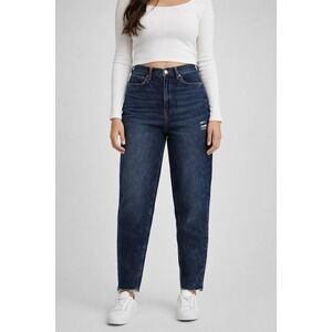 NWT American Eagle Sz 0 25W Relaxed Mom Jeans High Rise Reg Jeans